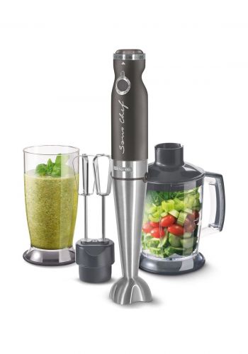 خلاط كهربائي يدوي 4 بــ 1 1200 واط من سينكور Sencor SHB 5608BK Hand Blender