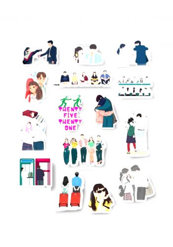 ملصقات الدراما الكورية ٢١٢٥ Korean drama 2125 sticker collection