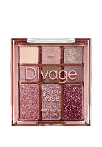 باليت ظلال للعيون 0.45 غم من ديفاج Divage Eyeshadow Palette Its My Rose