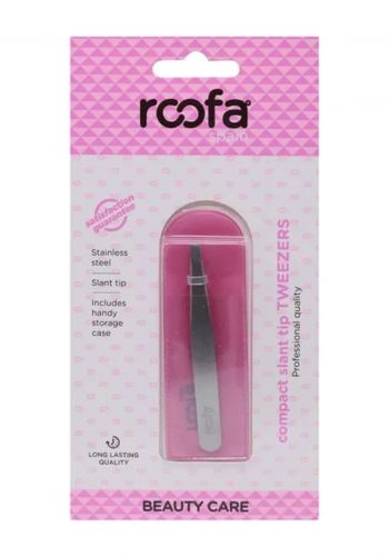 ملقط للحواجب بطرف مدبب من روفا Roofa Aluminium Point Tip Tweezer