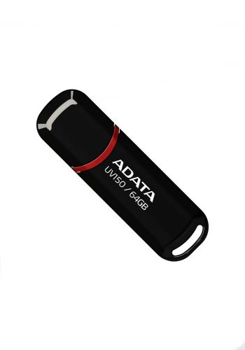 ذاكرة تخزين فلاش - ADATA UV150-64G-RBK USB 3.2 Flash Drive 64GB