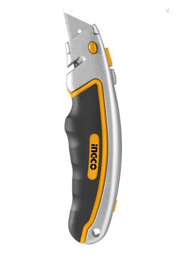 شفرة الي كابون مع 6 قطع شفرات من انجيكو Ingco HUK611 Pocket knife