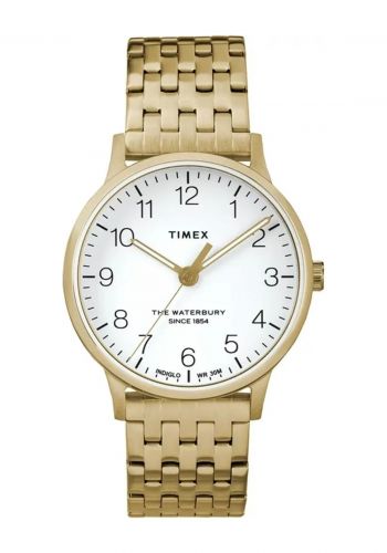 ساعة نسائية من تايمكس Timex TW2R72700 Waterbury Classic Analog White Dial Women's Watch
