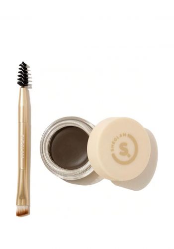 جل تحديد الحاجب ضد الماء بني غامق اللون 3.5 غرام من شيغلام Sheglam Boss Brow Waterproof Pomade - Dark Brown