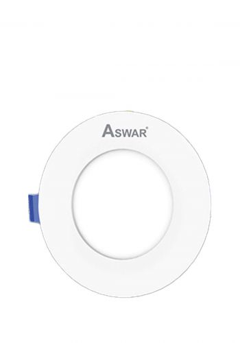 ضوء ليد سقفي دائري الشكل دفن 5 واط شمسي اللون من اسوار Aswar AS-LED-RP5W (3000K) Virtual Round LED Light