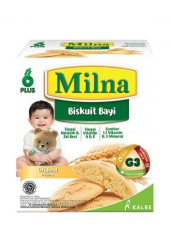  بسكويت اطفال بطعم الشوفان 130 غم من ميلنا  Milna Baby Biscuit 6+ Original