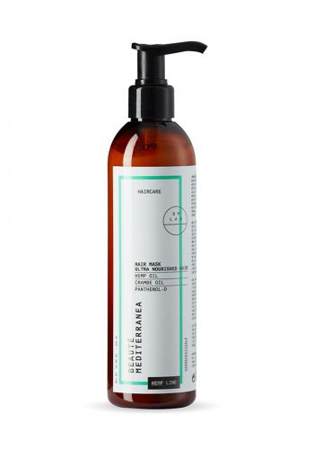 ماسك للشعر بخلاصة ماء الورد 300 مل من بيوتي ميديتيرانيا  Beaute Mediterranea BM Hair Mask Ultra Nourishing 