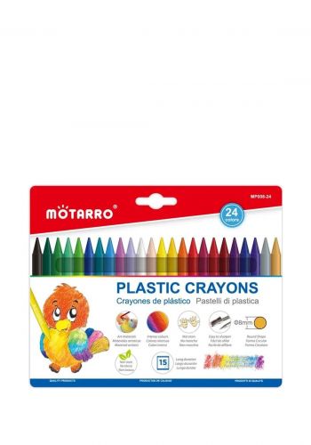 سيت الوان باستيل زيتية 24 قطعة من موتارو Motarro MP008-24  Oil Pastels