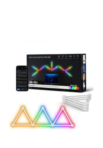 اضاءة حائط لغرفة الألعاب 6 قطع Wall Light for Gaming Room  