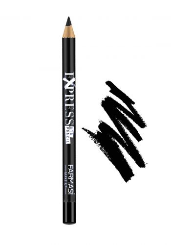 محدد عيون اسود اللون 1 غرام الدرجة 01 من فارمسي Farmasi Express Eye Pencil No. 01 Black 
