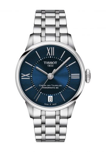 ساعة للنساء بسوار فضي اللون من تيسوت Tissot T0992071104800 Women's Watch
 
