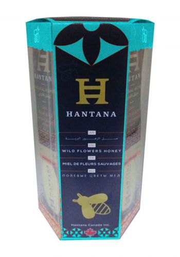 مجموعة عسل الزهور الطبيعي 12 ملعقة  من هانتانا Hantana Natural Flower Honey 