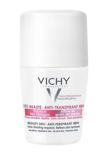 رول مزيل رائحة التعرق 50 مل من فيشي Vichy Deodorant Beauty Deo Anti-Perspirant Roll-On 