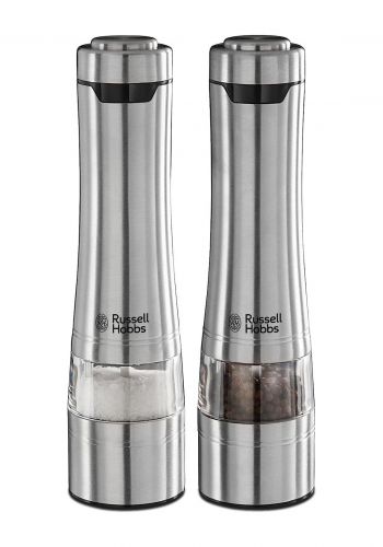 مطحنة ملح وفلفل تعمل بالبطارية من راسل هوبز  Russell Hobbs  23460-56 Salt And Pepper Grinders