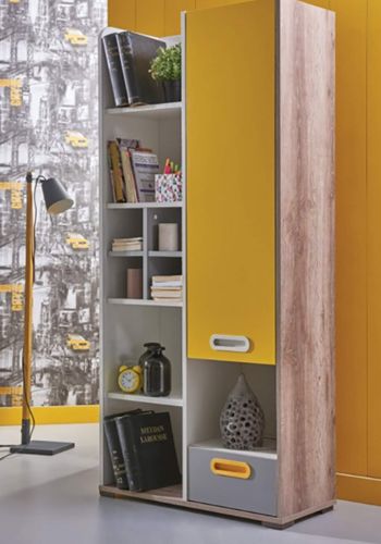 خزانة مكتبية لغرف النوم SIMPLE Modern Bedroom Cabinet & Bookshelf
