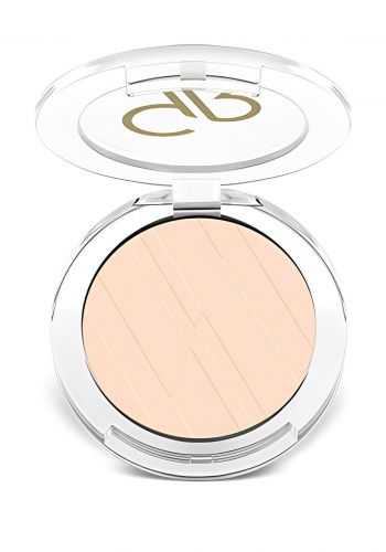 باودر مضغوط للوجه رقم 102 من كولدن روز Golden Rose Pressed Natural Face Powder 