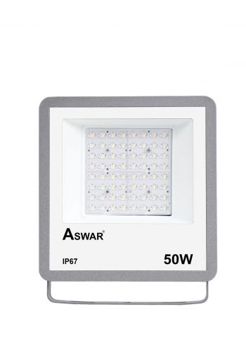 بروجكتر لد حساس فوتوسيل 50 واط شمسي اللون من اسوار Aswar AS-LED-FP50-WW Photocell sensor LED projector