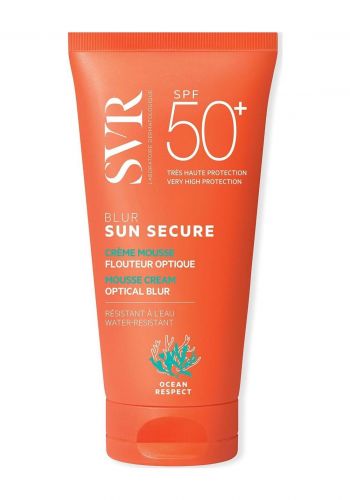 واقي شمسي 50 مل من اس في آر SVR Blur SPF50 Face Sun Secure 