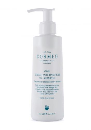 شامبو مضاد للقشرة 200 مل من كوزميد Cosmed Intense Anti-Dandruff SD+ Shampoo