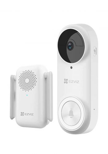 جرس باب لاسلكي مع كاميرا من ايزفيز Ezviz DB2 Pro Battery Powered Video Doorbell Kit 