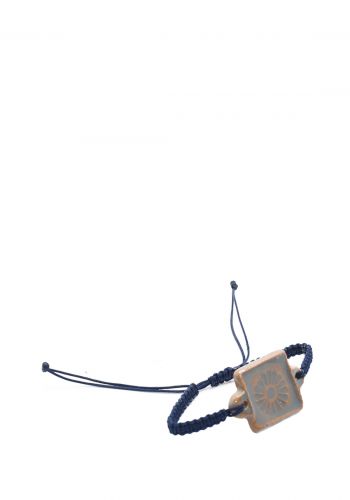 سوار خزف  بنقشة وردة بابل لكلا الجنسين من هيلي Hili Bracelet