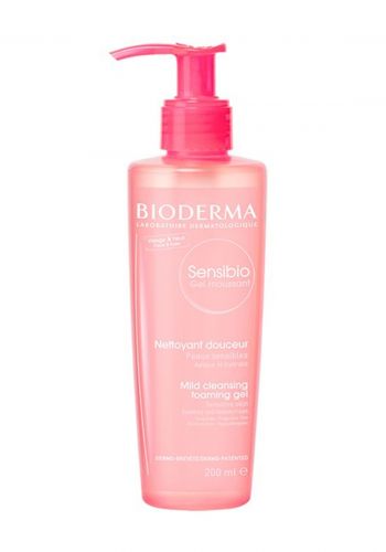 غسول رغوي منظف  200مل من بيوديرما سينسيبيو Bioderma Sensibio Mild Cleansing Foaming Gel