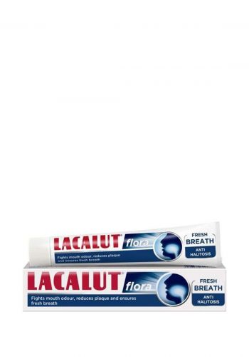 معجون اسنان فلورا 75 مل لاكالوت Lacalut Flora Toothpaste