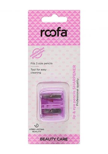 مبراة اقلام تحديد العيون والشفاه من روفا Roofa Lip And Eye Pencils Sharpener - Pink