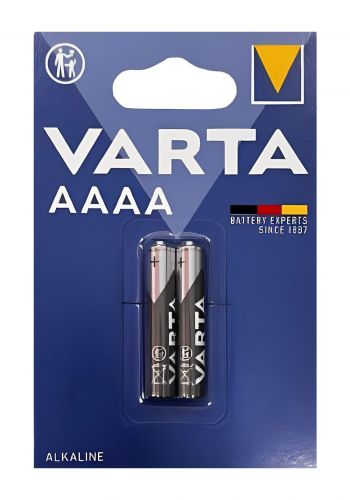بطاريات AAAA عدد 2 من فارتا Varta 2x AAAA Alkaline Battery