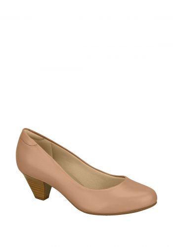 حذاء كعب عالي طبي نسائي 5 سم باللون البيجي  من فيزانو Modare High Heels Shoes