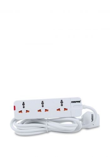 سيار كهربائي 3 نقاط 3 متر من جيباس Geepas GES58011 3 Way Extension Socket 13A