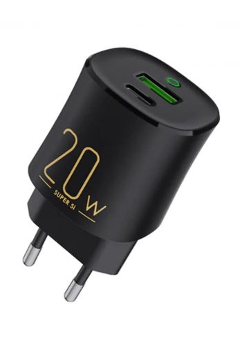 شاحن جداري 20 واط Itel (4446) EU ICW-201E Wall Charger 20W 