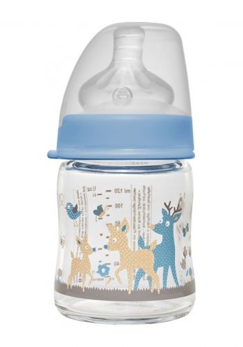  رضاعة زجاجية للاطفال من نيب الالمانية Nip Glass Wide - Neck Bottle +0m 