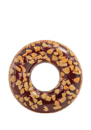 طوق سباحة قابل للنفخ 114 سم من انتكس Intex Nutty Chocolate Donut Tube