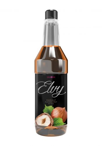 شراب مركز بنكهة البندق 750 مل من سافورا ايلفي Savora Elvy Hazelnut Flavored Syrup