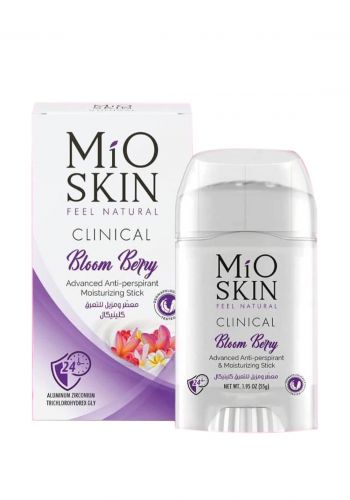 مزيل تعرق نسائي برائحة البلوم بيري 55 غم من ميو سكن  Mio Skin Clincal   