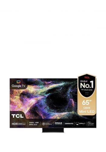 شاشة تلفاز ذكية 65 انش من تي سي ال TCL 65C845 Mini LED 65" 4k UHD Smart TV 