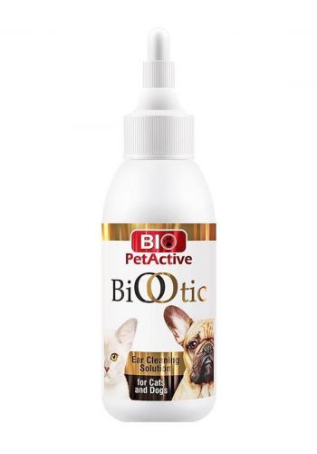 منظف الاذن للقطط و الكلاب 100 مل من بايو بت اكتف Bio pet active BiOOtic | Ear cleaner for cats and dogs