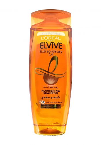 شامبو مغذي للشعر الجاف والعادي 400 مل من لوريال ايلفيف Loreal Elvive Hair Shampoo