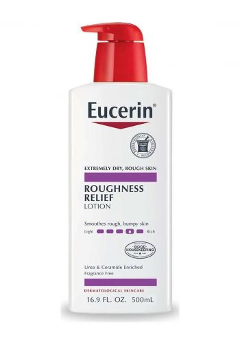 لوشن للبشرة الجافة والخشنة 500 مل من يوسيرين Eucerin Roughness Relief Lotion
