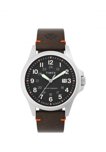 ساعة يد رجالية باللون البني من تايمكس Timex TW2V64100 Men's Watch 