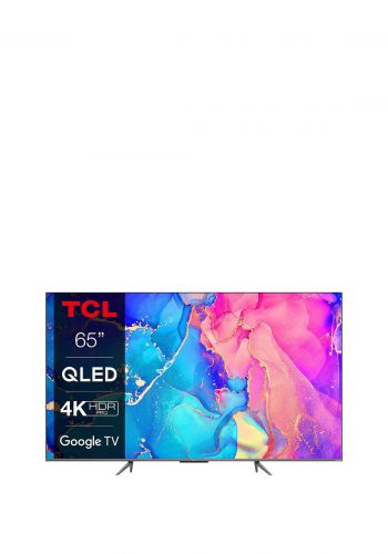 تلفاز 65 بوصة من تي سي ال TCL 65C635 Android TV QLED Smart, 65 Inch
