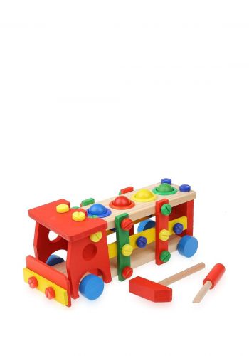 لعبة حافلة خشبية من بوكسيكي  Boxiki Kids Take Apart Wooden Bus Toy
