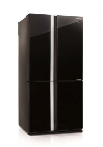 ثلاجة انفيرتر 31 قدم 1.2 امبير من شارب Sharp SJ-FS87V-BK3 Inverter Refrigerator