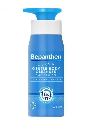 غسول يومي للجسم للبشرة الجافة والحساسة 400 مل من بيبانثين Bepanthen Derma Gentle Body Cleanser
