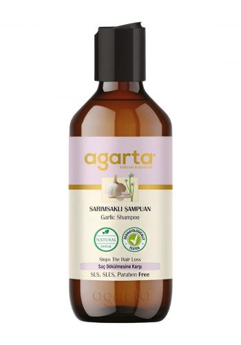 شامبو الثوم 400 مل من اجارتا Agarta Natural Garlic Shampoo