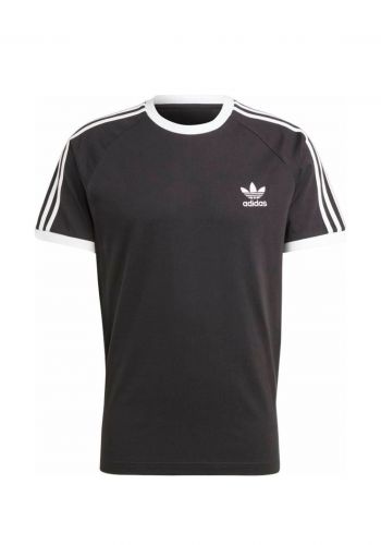 تيشيرت رجالي اسود اللون من اديداس Adidas Adicolor Classics 3-Stripes Tee