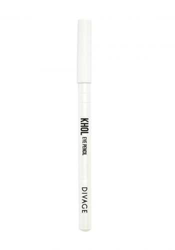 قلم تحديد العيون أبيض اللون من دفياج Divage Eye Pencil Khol Milky-White