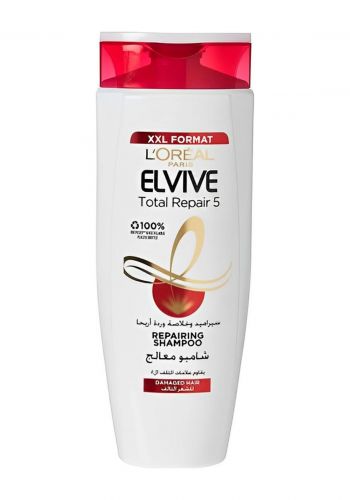 شامبو معالج للشعر التالف 400 مل من لوريال ايلفيف Loreal Elvive Hair Shampoo 