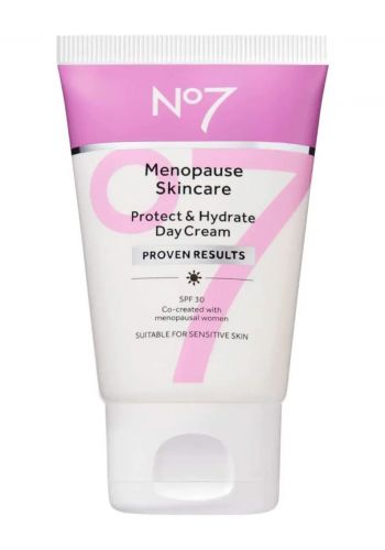 كريم نهاري مرطب للوجه للبشرة الجافة 50 مل من ان او 7    No7 Menopause Skincare Protect & Hydrate Day Cream